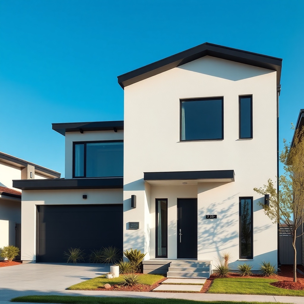 Professional AI architecture and real-estate photo
